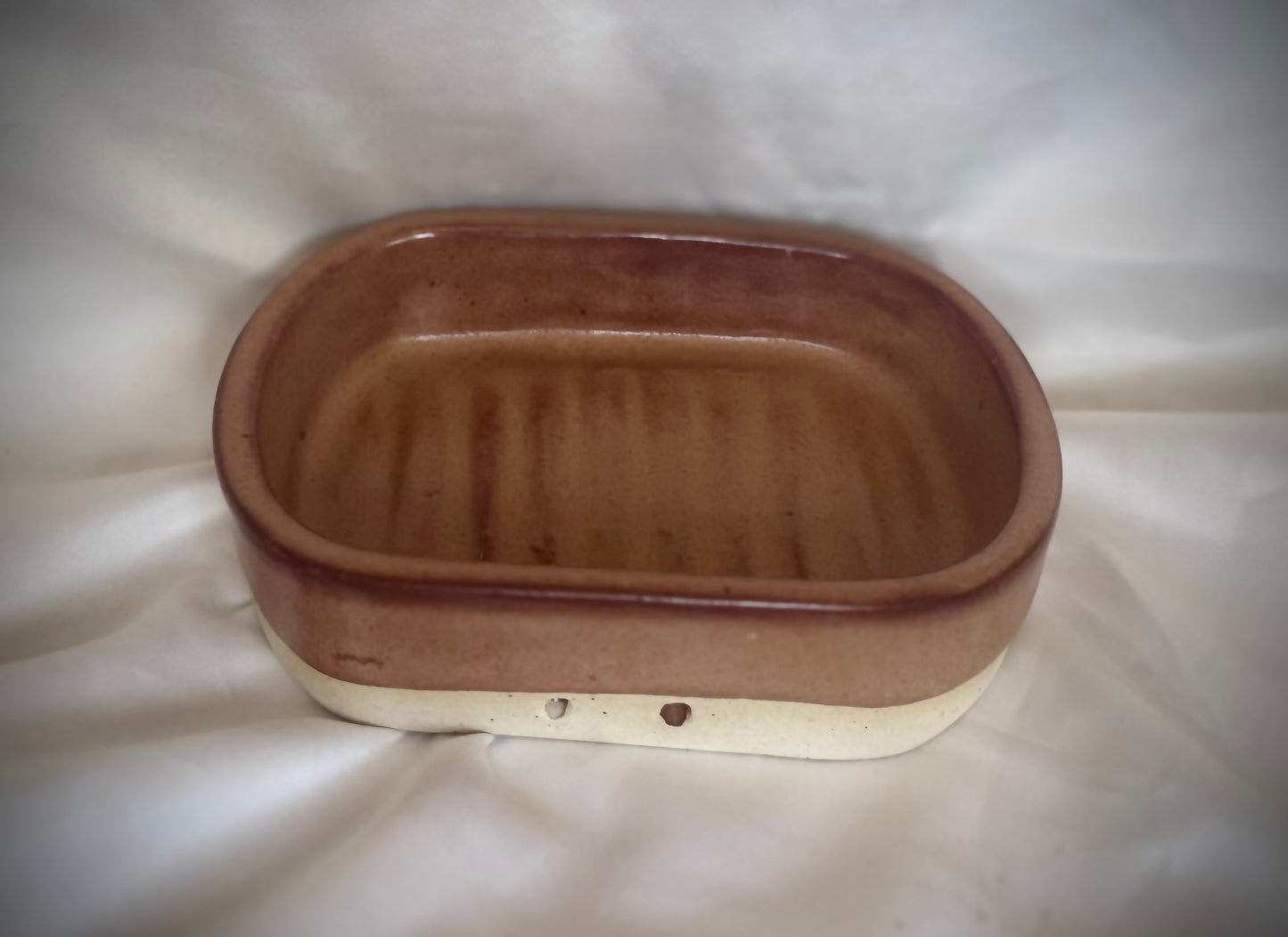 Handcrafted Stoneware Soap Dish